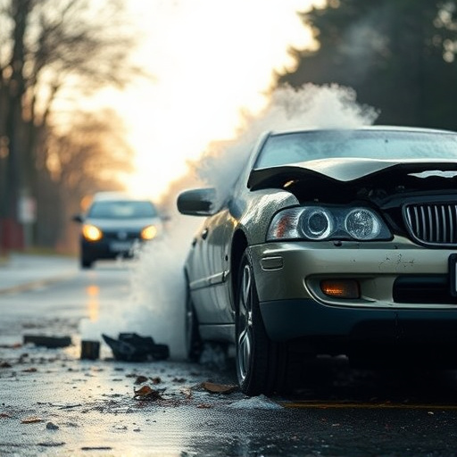 car crash damage