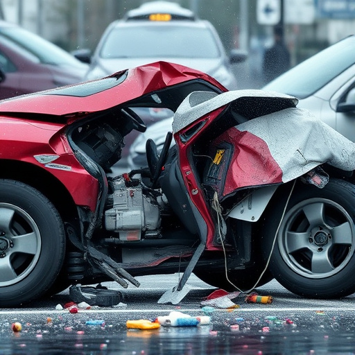 car crash damage