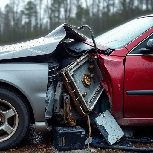 car crash damage