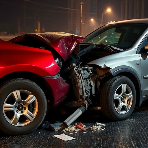 car crash damage