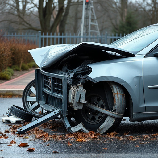 car crash damage