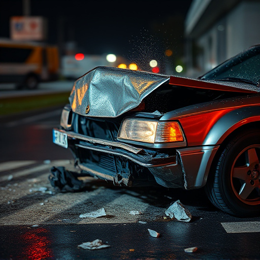car crash damage
