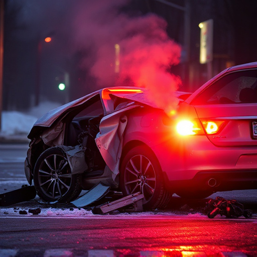car crash damage