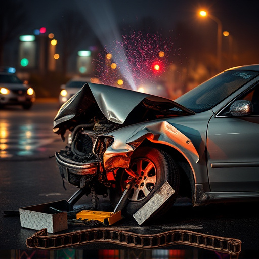 car crash damage