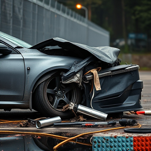 car crash damage