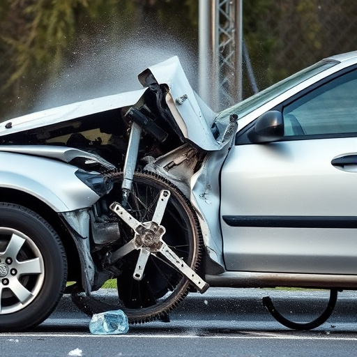 car crash damage