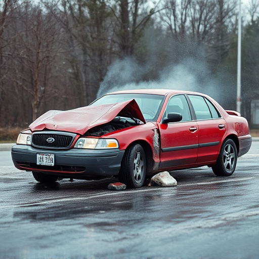 car crash damage