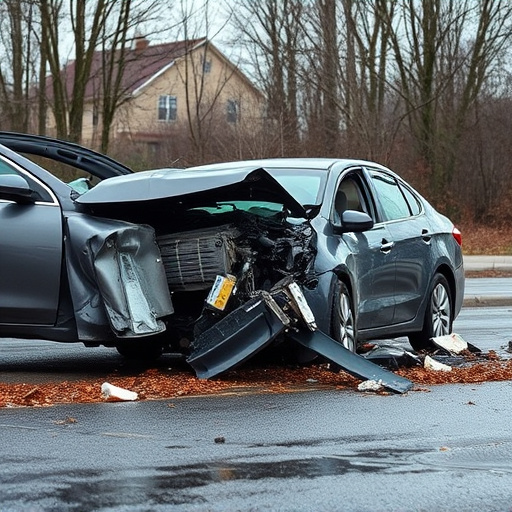 car crash damage