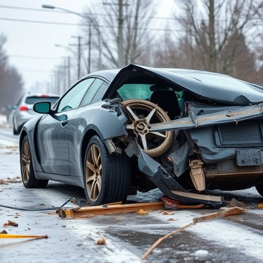 car crash damage