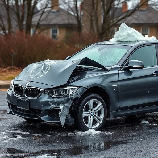 car crash damage