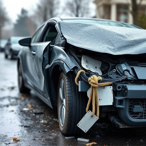 car crash damage