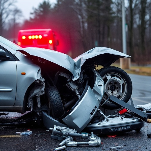 car crash damage