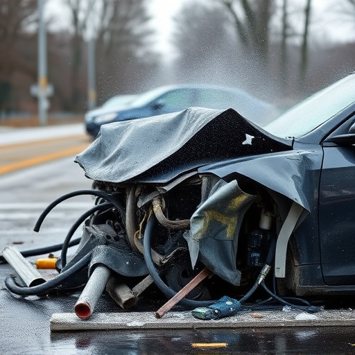 car crash damage