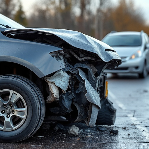 car crash damage