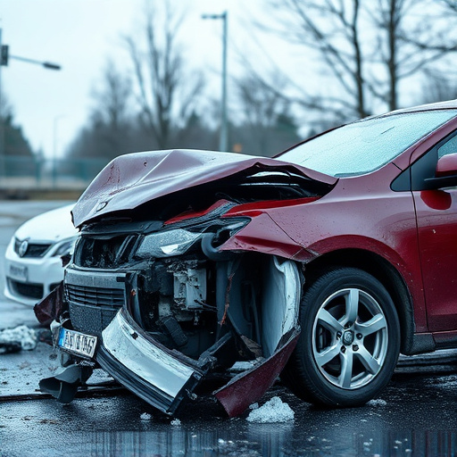 car crash damage