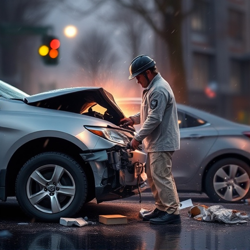 car crash damage