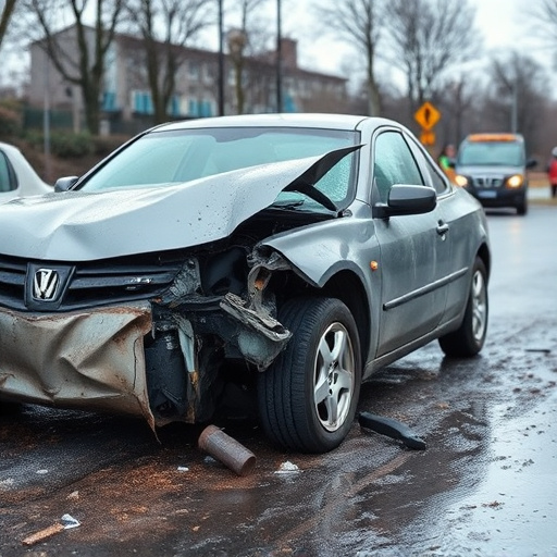 car crash damage