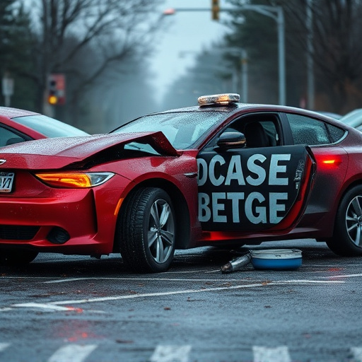 car crash damage