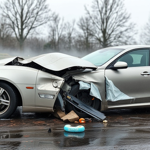 car crash damage