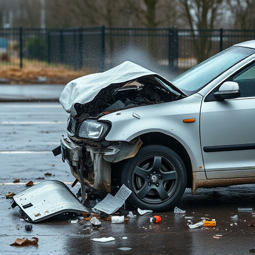 car crash damage