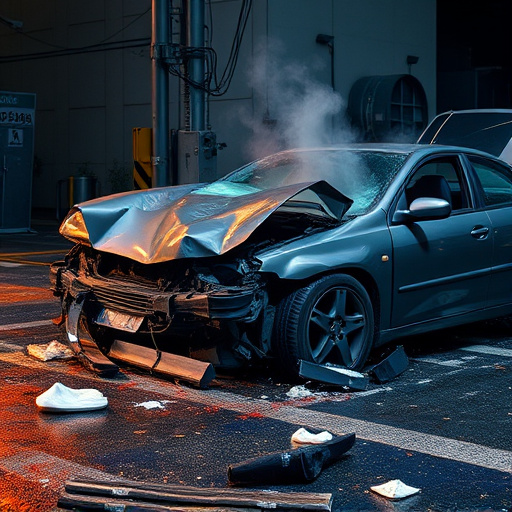 car crash damage