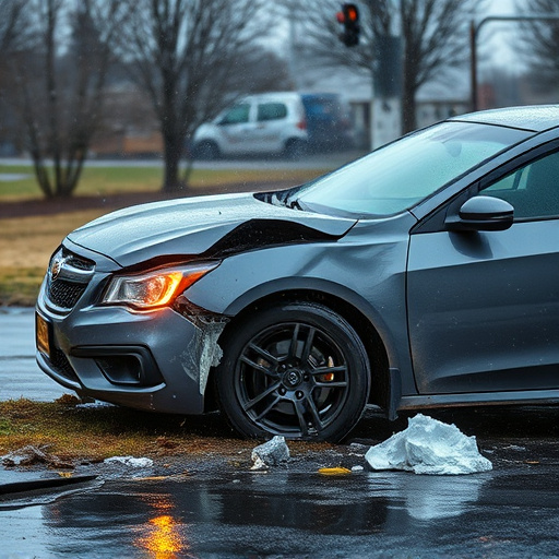 car crash damage