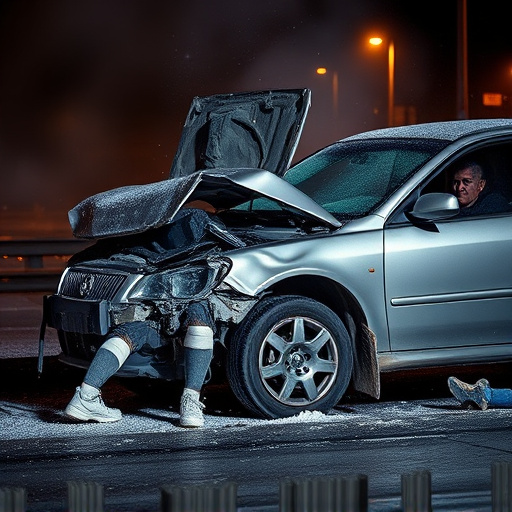 car crash damage