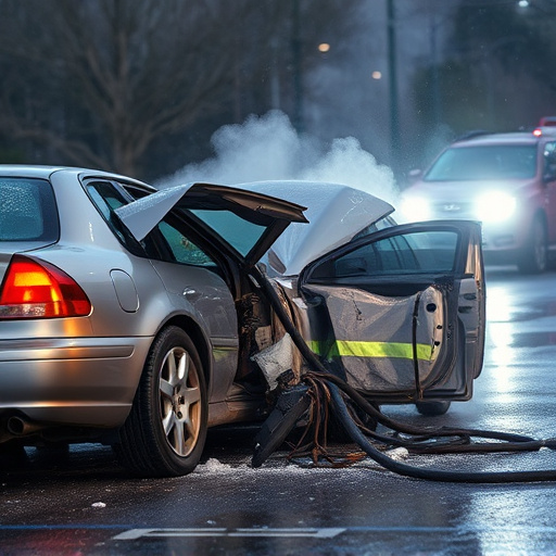 car crash damage