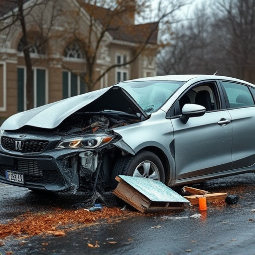 car crash damage
