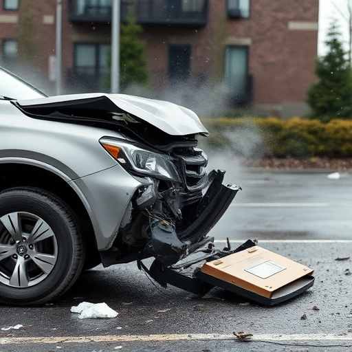 car crash damage