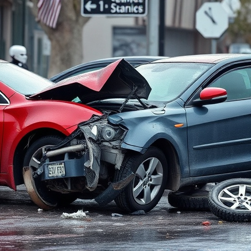 car crash damage