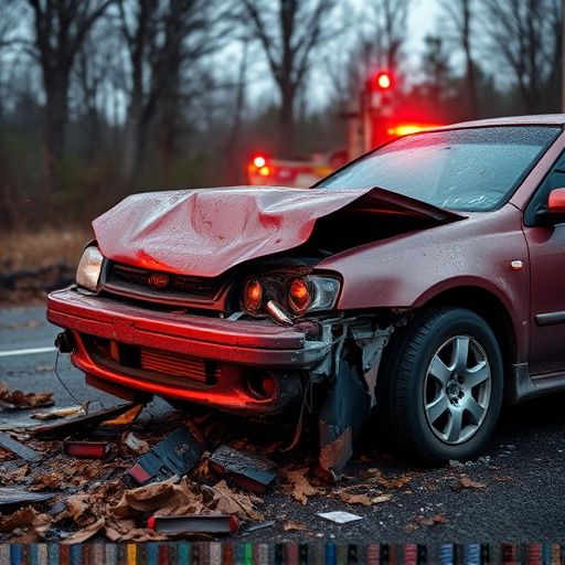 car crash damage