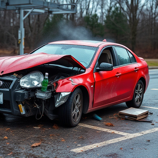 car crash damage