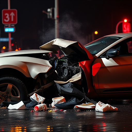 car crash damage
