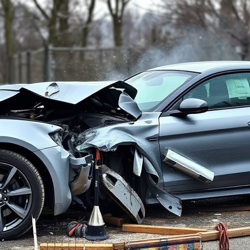 car crash damage