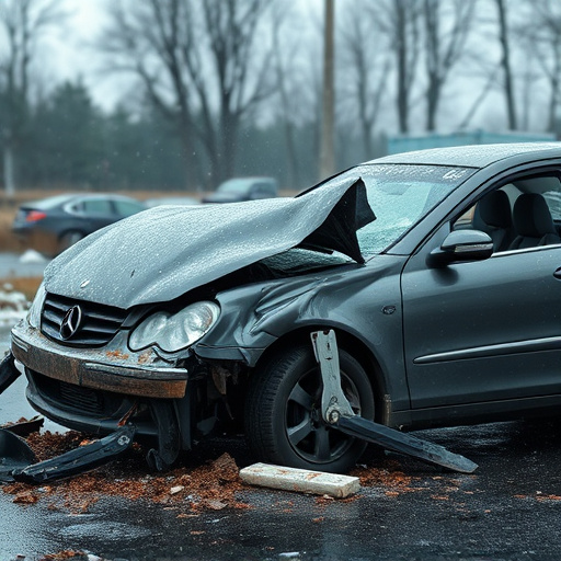 car crash damage