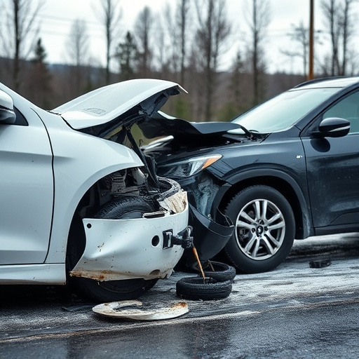 car crash damage
