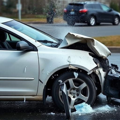 car crash damage
