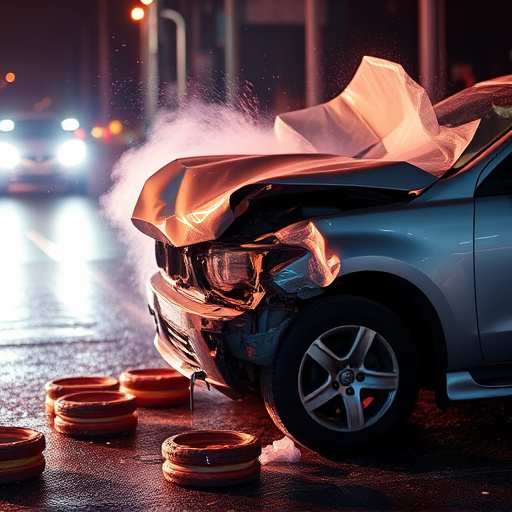 car crash damage