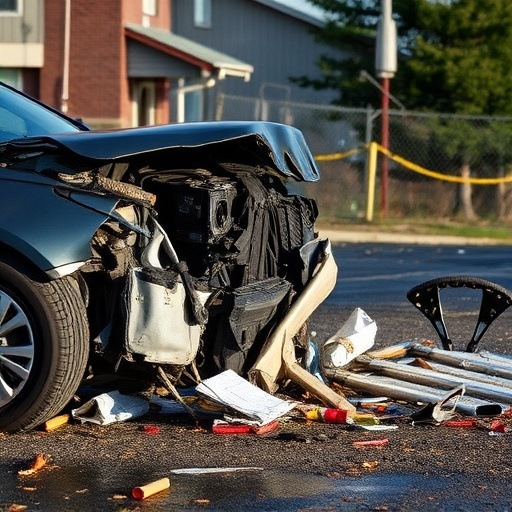 car crash damage