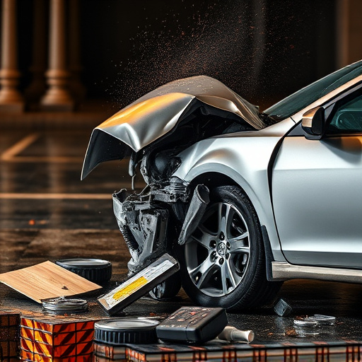 car crash damage