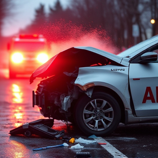 car crash damage