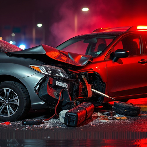 car crash damage