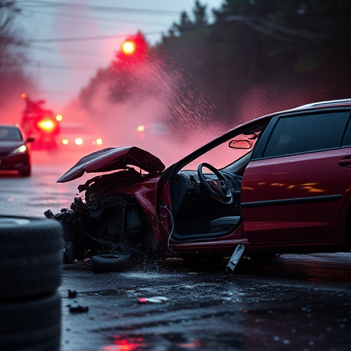 car crash damage
