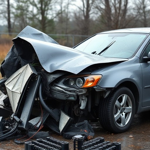 car crash damage