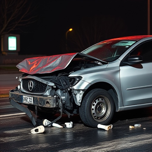 car crash damage