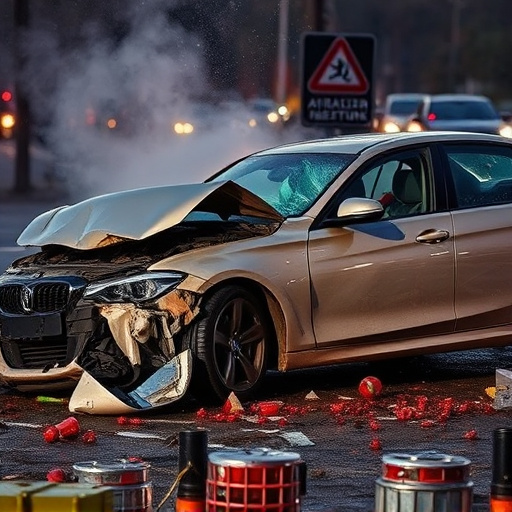 car crash damage
