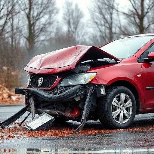 car crash damage