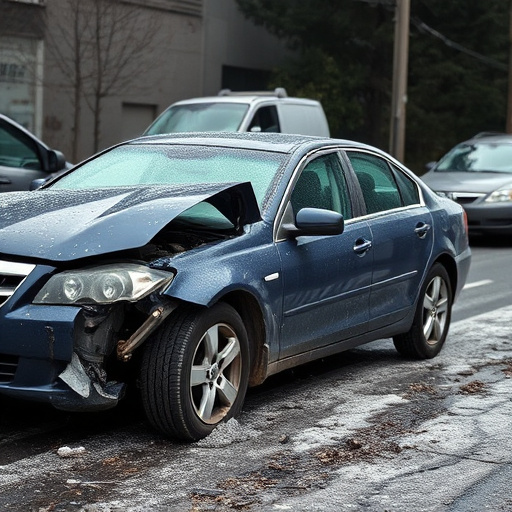 car crash damage