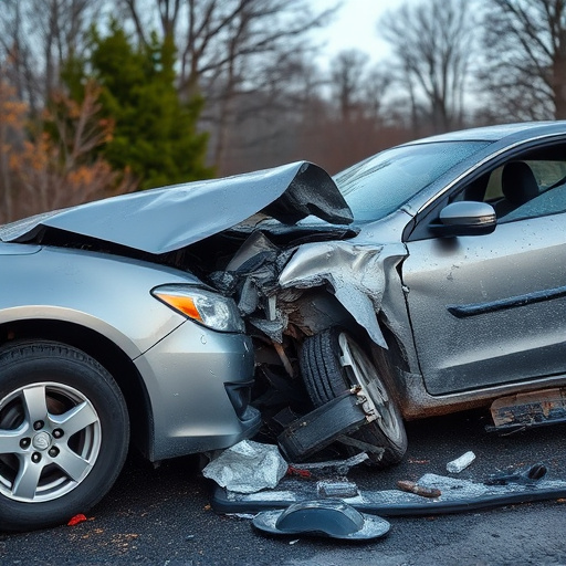 car crash damage